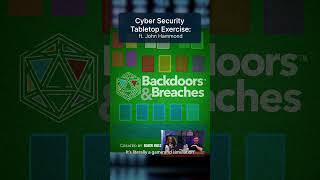 Cyber Security Tabletop Exercise with John Hammond cybersecurity safety pdq techtalk [upl. by Ayrad]