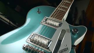 Gretsch G5230T140 Double Platinum Jet 140 anni nel futuro [upl. by Ilrebmyk758]