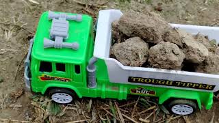 crane remote wala mitti ke truck JCB toys gadi wala games [upl. by Joanne]