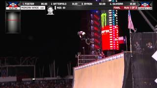 Morgan Wade Wins GoPro BMX Big Air Silver [upl. by Atteynek]