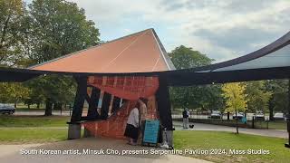 Serpentine Pavilion 2024 by Minsuk Cho Mass Studies 7 June to 27 Oct 2024 [upl. by Alessandra]