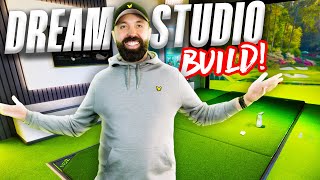 I built the DREAM golf studio [upl. by Vange]