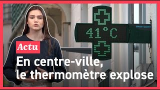 Canicule 2022  comment éviter la surchauffe en ville [upl. by Ahsyla]