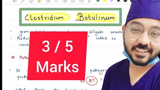 Clostridium botulinum  35 marks  mbbs microbiology [upl. by Hymen]