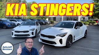 Loaded 2023 Kia Stinger GTLine  Red amp Black Interiors [upl. by Feldt]