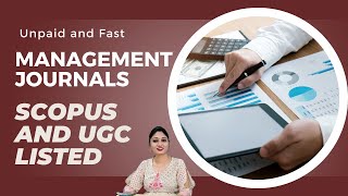 Top 6 Management Journals  Scopus and UGC Care Listed  Fast Review Time  Unpaid  turningpoint15 [upl. by Esma]