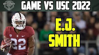 Stanford RB EJ Smith vs USC 2022 [upl. by Alleda]