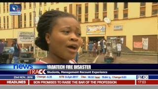 YabaTech Students Management Recount Fire Disaster Experience [upl. by Notsahc]