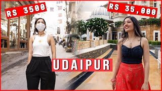 I booked Rs 3500 vs Rs 35000 property to stay in Udaipur Rajasthan India WeekendTrips [upl. by Neoma]