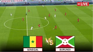 🔴LIVE  SENEGAL vs BURUNDI I AFRICA CUP NATIONS I QUALIFIERS MATCH I eFOOTBALL PES 21 GAMEPLAY [upl. by Ecirad]