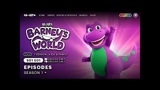 Barneys World First Episode Tomorrow [upl. by Torrin750]