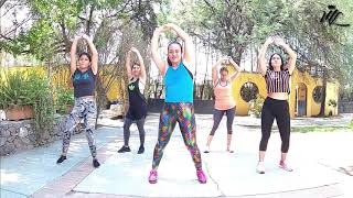 Clase de ZUMBA en casa para bajar de peso  Zumba para principiantes [upl. by Annelise]