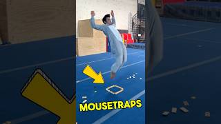 MOUSETRAP BACKFLIP CHALLENGE 🫣🐁 [upl. by Atinna]