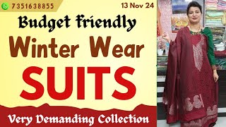 13 Nov 24  Budget friendly collection of winter wear suits [upl. by Claribel]