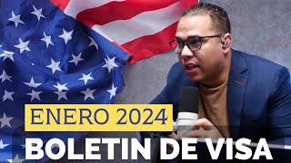 Boletin de visa Enero 2024 [upl. by Oratnek]