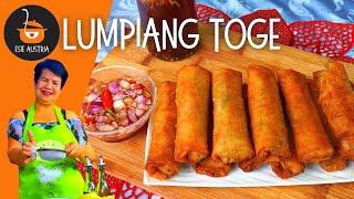 LUMPIANG TOGUE  LUMPYANG GULAY  PRITONG LUMPIA [upl. by Nims48]