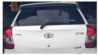 PORTA MALAS TOYOTA ETIOS HATCH 13 [upl. by Inanak966]