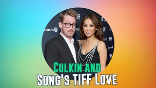 Brenda Song and Macaulay Culkins Adorable Date Night at TIFF 2024 [upl. by Airetnahs]