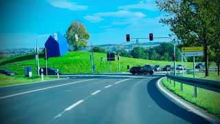 Drive from Horgenzell to Ravensburg26 October 2024 [upl. by Ynohtnaleahcim]