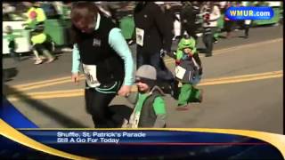 Manchester St Patricks parade shamrock shuffle [upl. by Mara]