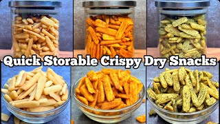 Quick Storable GlutenFree Crispy Rice Snacks Recipe in Just 15 Minutes  Easy Tea Time Snacks [upl. by Aehsan847]