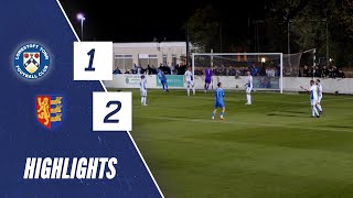 Match Highlights  🔵 Lowestoft Town 🆚 Ipswich Wanderers ⚪ Isthmian League Div1 North  10th Oct 23 [upl. by Alimrahs]