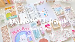 🔖 huge back to school stationery haul  giveaway  stationery pal unboxing [upl. by Esya]