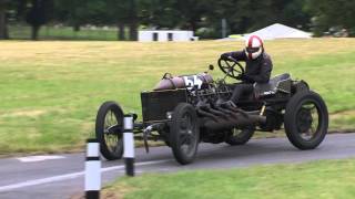 Mark Walker Wows the Crowds with the Darracq 200Hp at the Chateau Impney Hill Climb [upl. by Aniluj]