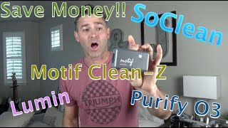 Buy Ozone Generators Cheap Motif Clean Z SoClean Purify O3 VirtuClean Lumin UV generator [upl. by Yticilef]