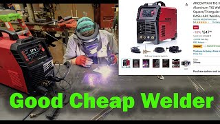 Arccaptain ACDC 200Amp TIG Welder Any Good [upl. by Ahseyd]