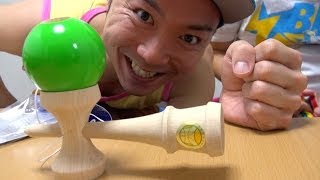 【マジ凄すぎる】流行のKendama「大空」をやってみた！ [upl. by Olimac]