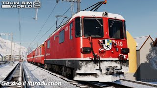 Ge 44 II Introduction  Arosalinie  First Look  Train Sim World 2 [upl. by Chuah]