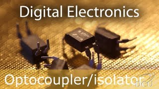 Digital Electronics Optocoupler  Optoisolator  Driving a highcurrent CREE XLamp XRC LED [upl. by Adanama]