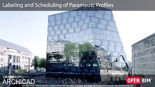 ARCHICAD 22  Labeling and Scheduling of Parametric Profiles [upl. by Gladi]