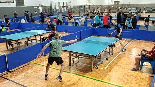 2024 pennants table tennis div 1 Pascal Mias vs Aino Miquel french set 5 [upl. by Blayze]