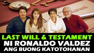 RONALDO VALDEZ LAST WILL AND TESTAMENT kay Melissa Gibbs at Janno Gibbs  VIDEO FOOTAGE LATEST NEWS [upl. by Ilrebma]