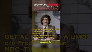 How Al Franken Almost Got SNL Cancelled [upl. by Esserac894]