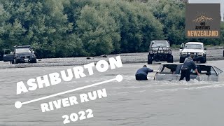 ASHBURTON RIVER RUN 2022  quotHighest water levelquot causes major issues [upl. by Meredithe261]