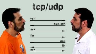 Protocolos TCP e UDP [upl. by Pietra]