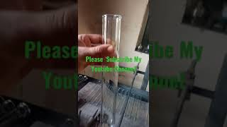 MAKING A LABORATORY GLASSWARE INSTRUMENT AND GLASS🎨 ART [upl. by Jyoti]