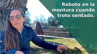 🐴Reboto en la montura cuando troto a caballo🐴CÓMO MEJORAR EL TROTE SENTADO🐴 [upl. by Mignonne377]