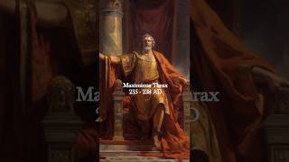 The Barbarian Emperor  Maximinus Thrax  235  238 AD  Ancient Rome shorts history funfact [upl. by Emerick]