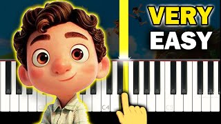 LUCA  Chiquitita Ending ABBA  VERY EASY Piano tutorial [upl. by Noet]