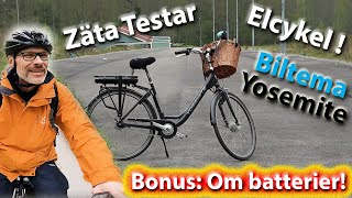 Zäta testar Elcykel från Biltema Yosemite E Comfort 28quot 7S Bonus allmänt om elcykel batterier [upl. by Floris]