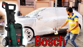 BOSCH AQT 125 bar universal 1500 watt car washer machine  NITTO RAI  Car Washing machine [upl. by Tawney777]