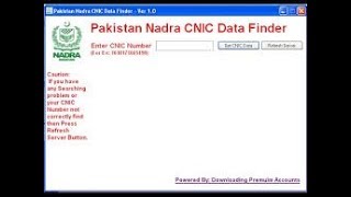 How to Check NADRA ID Card Full Record  Nadra Card Find Detail Free [upl. by Remus]