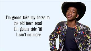 Lil Nas X  Old Town Road Lyrics ft Billy Ray Cyrus [upl. by Dale581]