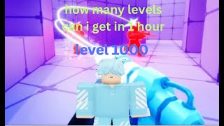 How many levels can i get in one hour Roblox RIVALS [upl. by Stent26]