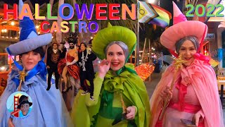 Halloween night in the Castro San Francisco 2022 [upl. by Eseekram]