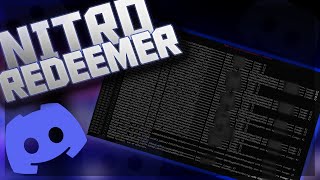 THE BEST NEW DISCORD 🎁NITRO REDEEMER🔓 [upl. by Esyla]